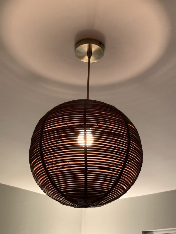 Wicker Ceiling Lamp Shade
